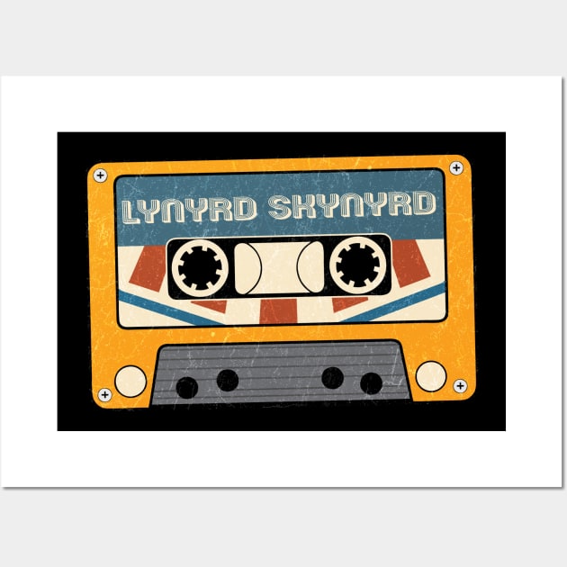 Cassette vintage Lynyrd Skynyrd Wall Art by bardo_bardon